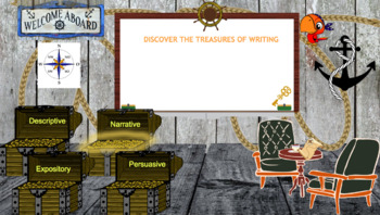 Preview of Hidden Treasures Virtual Class Background