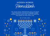 Hidden Words - Hanukkah