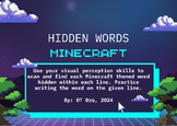 Hidden Words - Minecraft