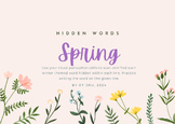 Hidden Words - Spring