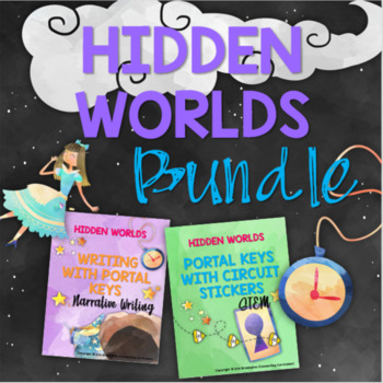 Preview of Hidden Worlds: Narrative Writing & STEM BUNDLE