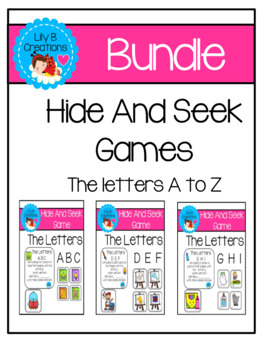Preview of Hide And Seek Games - The Letters A to Z