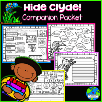 Preview of Hide Clyde Companion Packet