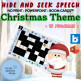 Hide & Seek Speech - Articulation Game - Christmas Theme -