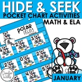 Hide and Seek Game for Math and Literacy | Editable Pocket