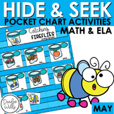 Hide and Seek Game for Math and Literacy | Editable Pocket