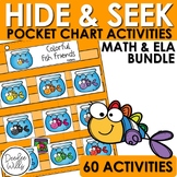 Hide and Seek Games for Math and Literacy Bundle | Editabl