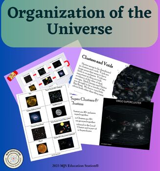 Preview of Hierarchy Organization of the Universe Interactive Activity + summary Questions