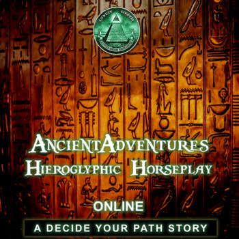 Preview of HieroglyphicHorseplay ONLINE-Ancient Adventures Reading Comprehension Vocabulary