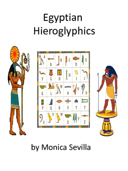 Preview of Hieroglyphs Interactive Notebook Powerpoint