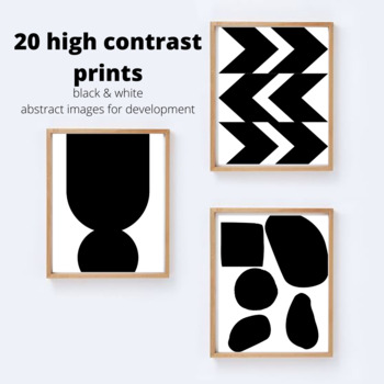 Preview of High Contrast Image Cards