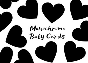 Preview of High Contrast - Monochrome Patterns, infants and babies. Montessori