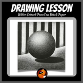 Colored Pencil Sphere Drawing Lesson Middle School Art Hig