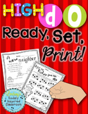 Music Worksheets for High Do {Ready Set Print!}