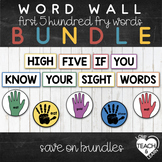 Sight Word Practice - First Five Hundred Fry Words Bundle