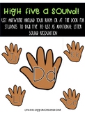 High Five a Sound! Letter Recognition