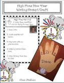 Free New Years Craft: High Fives New Year Writing Prompt C