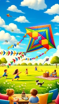 Preview of High-Flying Fun: Kite Poster
