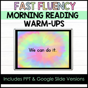 Preview of High Frequency Fluency Reading Word Phrases Google Slides and PPT