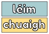 High Frequency Irish Sight Words 41-80