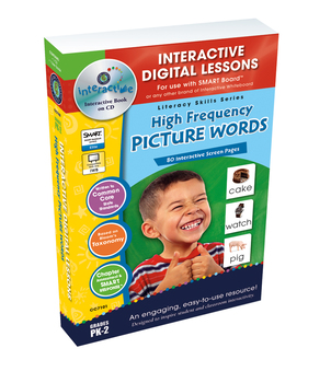 Preview of High Frequency Picture Words - NOTEBOOK Gr. PK-2