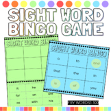 High Frequency Sight Word Bingo Game {FRY words 1-100}