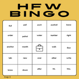 High Frequency Sight Word Bingo! Wilson Step 3