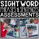 High-Frequency Sight Word Fluency Phrases and Short Senten