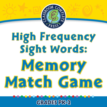 Preview of High Frequency Sight Words: Crossword - PC Gr. PK-2