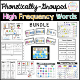 High-Frequency Sight Words Grouped By Sound: Bundle