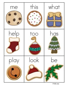 High Frequency Word Automaticity Mrs. Claus Bakes Cookies by ...