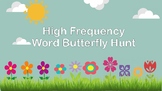 High Frequency Word Butterfly Hunt