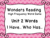 High Frequency Word I Have You Have Wonders Reading Unit 2