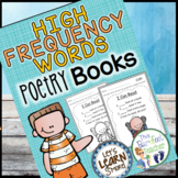 Sight Word Poems / High Frequency Words Poetry Books Great