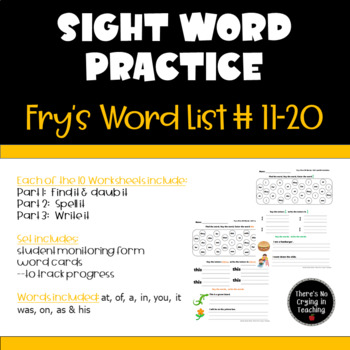 fry 100 sight words