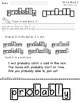 High Frequency Word Practice for Second Grade Complete Set by School