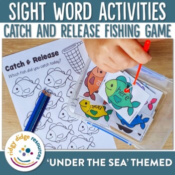 High Frequency Word Sea Fishing Game