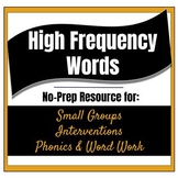 High-Frequency Word Slides