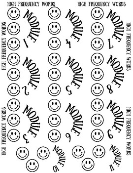 Sheet of 10 Printable Mixed Word Stickers – PLR Stickers
