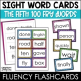 Fry Sight Words Flash Cards - The Fifth 100 Words