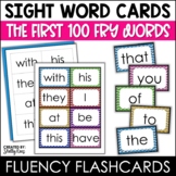 Fry Sight Words Flash Cards - The First 100