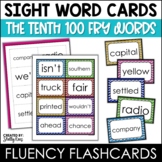 Fry Sight Words Flash Cards - The Tenth 100 Words