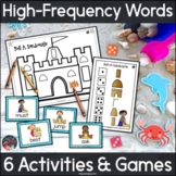 High Frequency Words | 6 Activities and Games With a Sandc