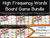 High Frequency Words Board Game Bundle