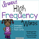 High Frequency Words Bundle K-3