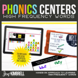 Jamboard™ Templates  High Frequency Words Phonics Centers