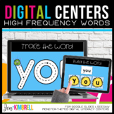 High Frequency Words Literacy Centers | Monster-Themed | D