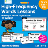 High-Frequency Words Set 1 of 4