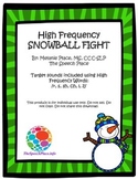 High Frequency Words-Snowball Fight