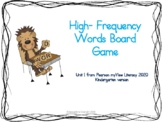 High Frequency Words- Unit 1